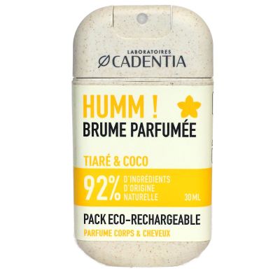 Humm brume parfumée tiaré et coco spray economade 30ml