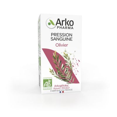 Arkogélules olivier bio pression sanguine 45 gélules