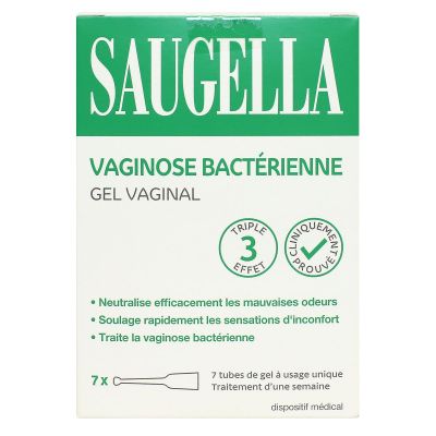 Vaginose bactérienne gel vaginal 7 tubes