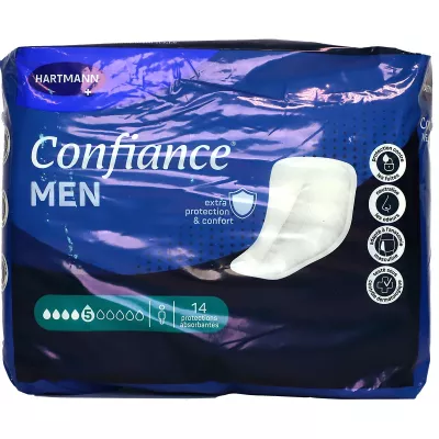 Men 14 protections absorbantes fuite urinaire 5 gouttes