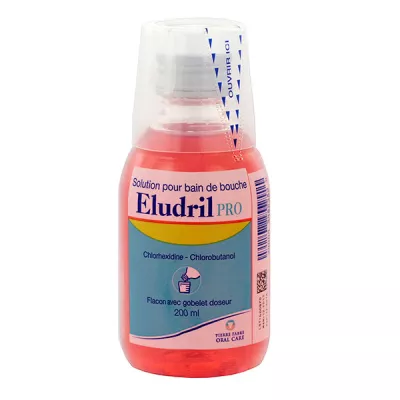 Eludril Pro solution bain de bouche 200ml