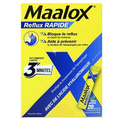 Maalox Reflux rapide 20 sachets unidoses