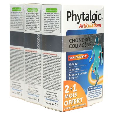 Phytalgic articulations Chondro Collagène 180 comprimés