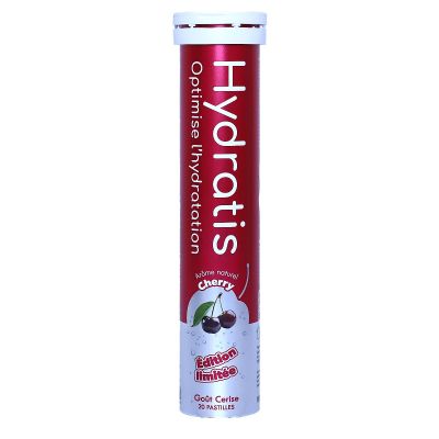 Solution d'hydratation arôme cerises 20 pastilles