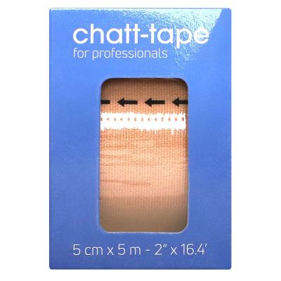 Chatt-tape 12 rouleaux 5mx5cm beige