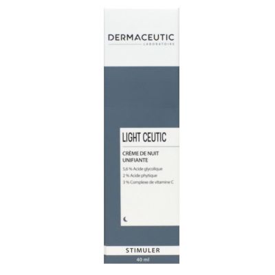 Light Ceutic creme nuit unifiante Stimuler 40ml
