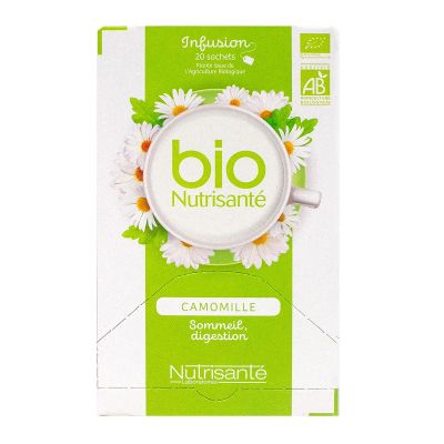 Infusion bio sommeil digestion camomille 20 sachets