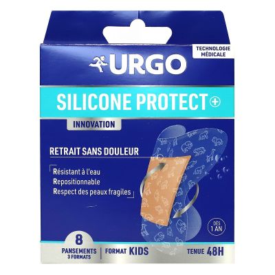 Silicone Protect+ 8 pansements format Kids
