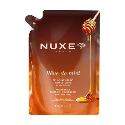 Eco-recharge Rêve de miel gel lavant surgras 400ml