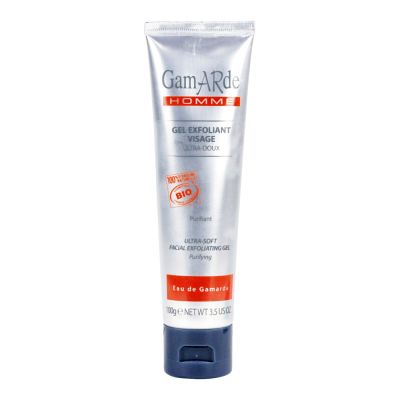 Homme gel exfoliant visage ultra-doux bio 100g