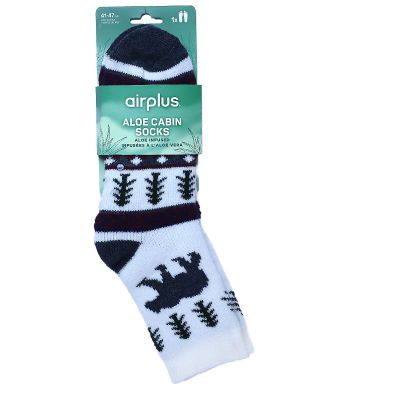 Chaussettes infusées à l'Aloe vera ours taille 41-47
