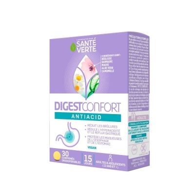 DigestConfort Antiacid 30 comprimés orodispersibles