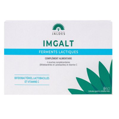 Imgalt Ferments lactiques vitamine C 60 gélules