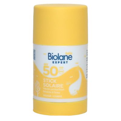 Expert stick solaire SPF50 bebe visage et corps 20ml
