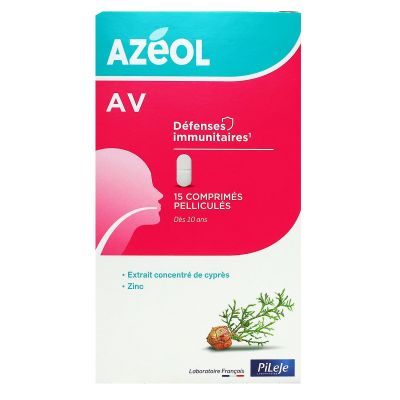Azeol AV défenses immunitaires 15 comprimés