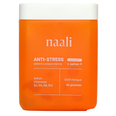 60 gummies anti-stress au safran