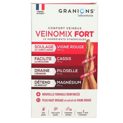 Veinomix confort veineux 30 comprimés secables