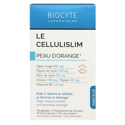 Le Cellulislim peau d'orange 40 gélules