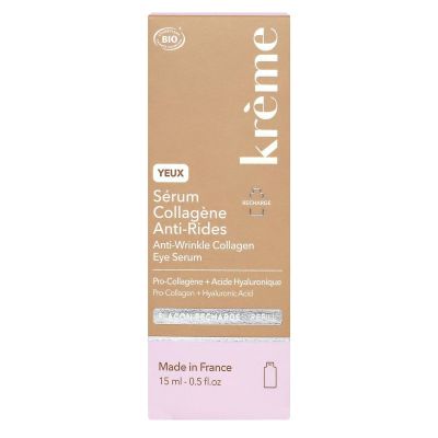Recharge serum yeux Collagene anti-rides bio toute peau 15ml