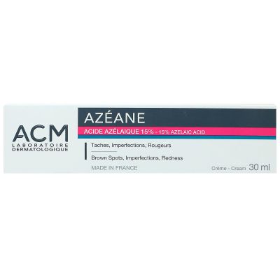 Azeane crème tâches imperfections rougeurs 30ml