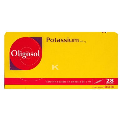 Oligosol potassium 28 ampoules