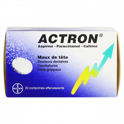 Actron 20 comprimés effervescents