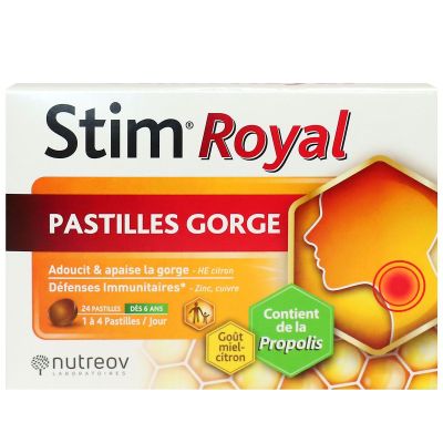 Stim Royal 24 pastilles gorge