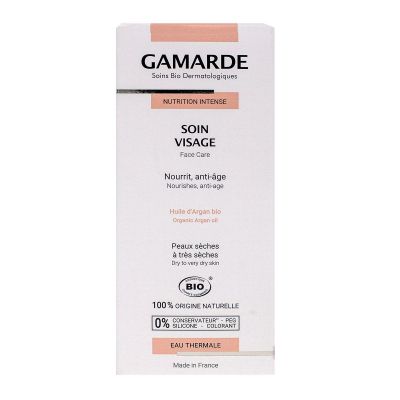 Nutrition intense soin visage bio 40g