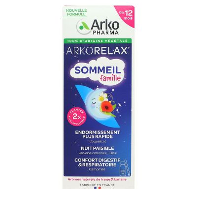 Arkorelax sirom sommeil Famille 100ml