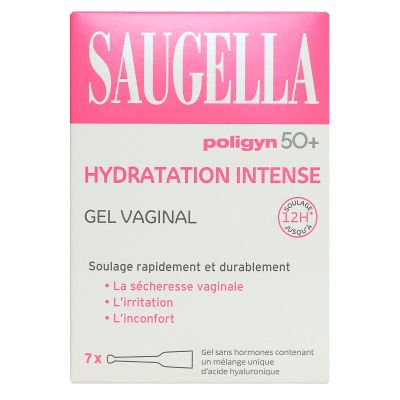 Polygon 50+ gel vaginal hydratation intense 7 unidoses