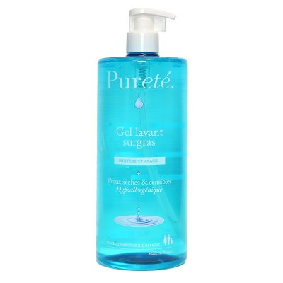 Gel lavant surgras peau sèche et sensible 1 Litre
