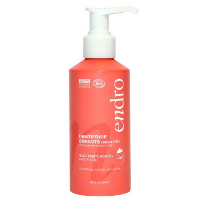 Dentifrice gel fluor fruits rouges 175g