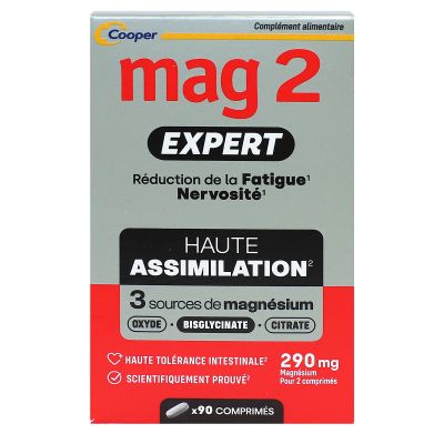 Expert Haute Assimilation fatigue nervosité 90 comprimés
