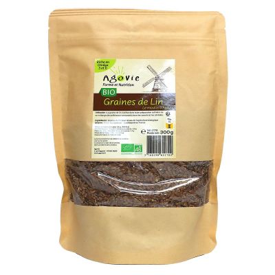 Forme et nutrition graines de lin bio 300g