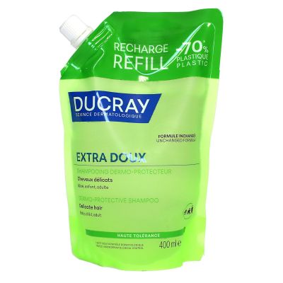 Eco-recharge shampoing dermo-protecteur cheveux délicats 400ml