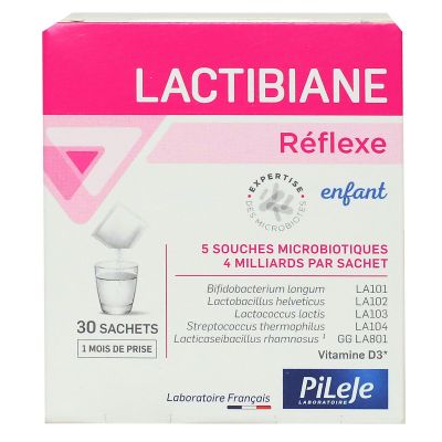 Lactibiane Reflexe enfant 30 sachets