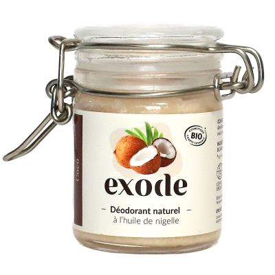Déodorant baume naturel et bio huile nigelle coco 50g