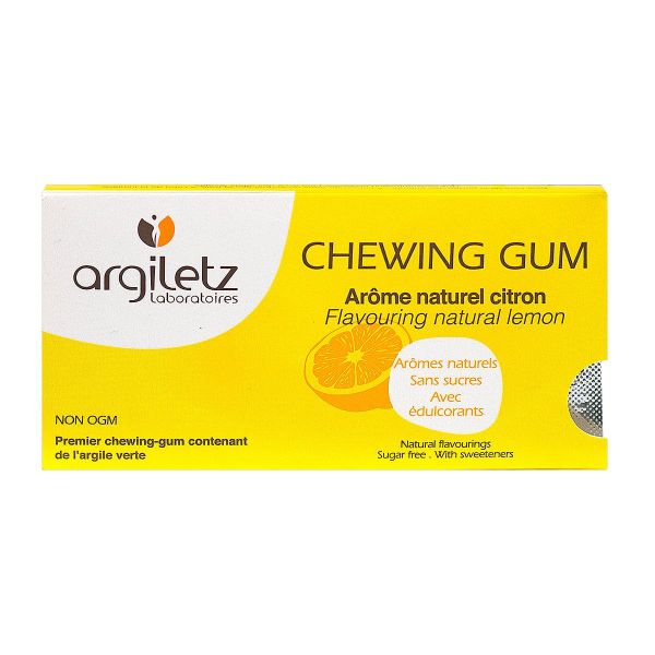 12 chewing-gums - Arôme citron