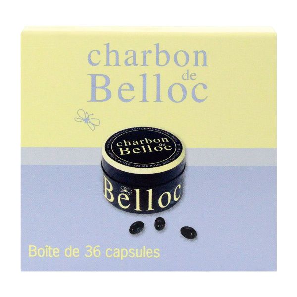 Charbon de Belloc 36 capsules