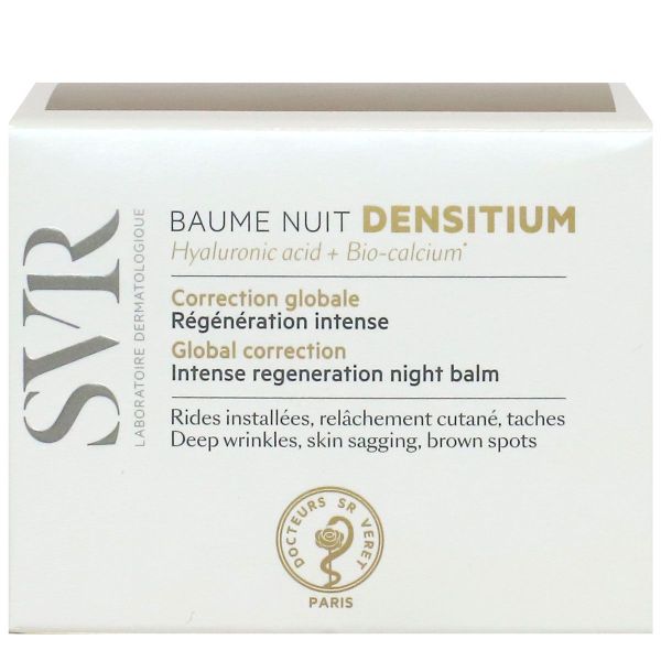 Densitium baume nuit rechargeable réparation globale anti-âge visage 50ml
