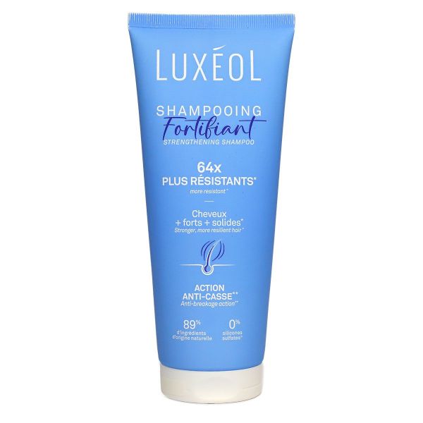 Fortifiant shampoing cheveux fragiles cassants sensibilisés 200ml