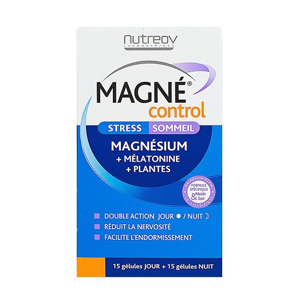 Magné Control stress & sommeil 30 gélules