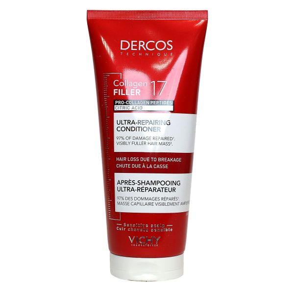 Dercos Collagen Filler 17 apres shampoing ultra-reparateur 200ml