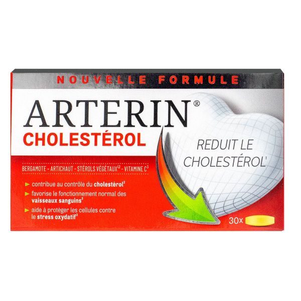 Arterin réduit le cholestérol 30 comprimés