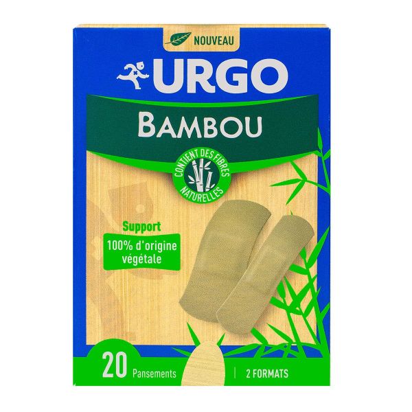 Bambou 2 formats origine végétale 20 pansements