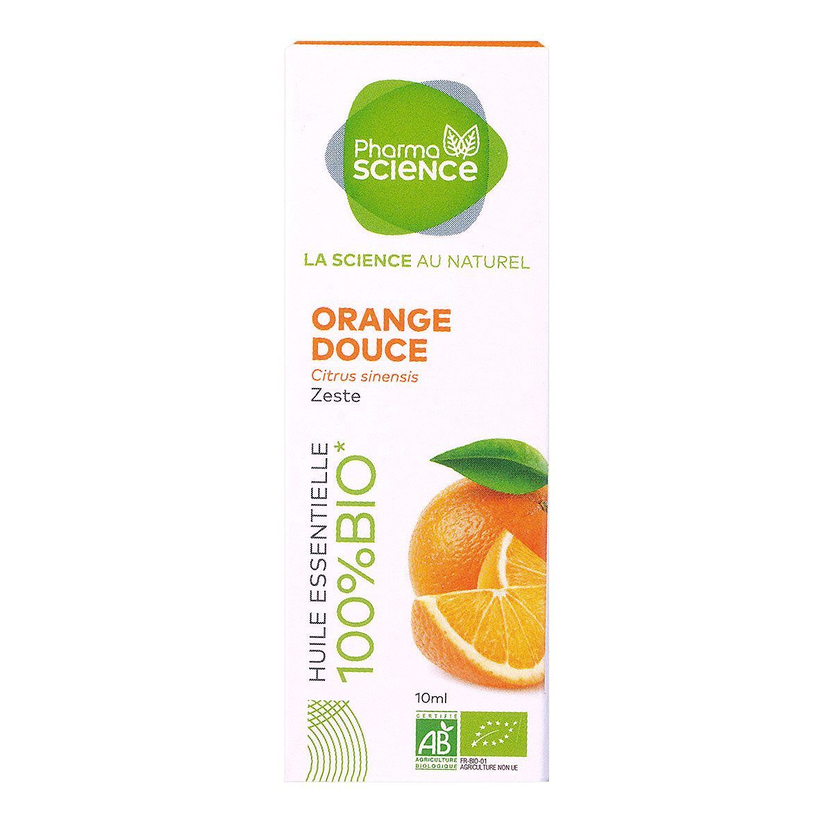 Huile essentielle bio Orange douce 30 ml Florame stress anxiété moral à  zéro Bio sante senior