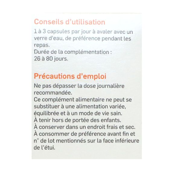 Omegabiane DHA 80 capsules marines