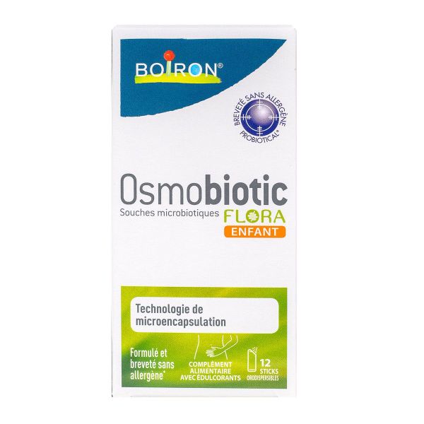 Osmobiotic flora enfant 12 sticks