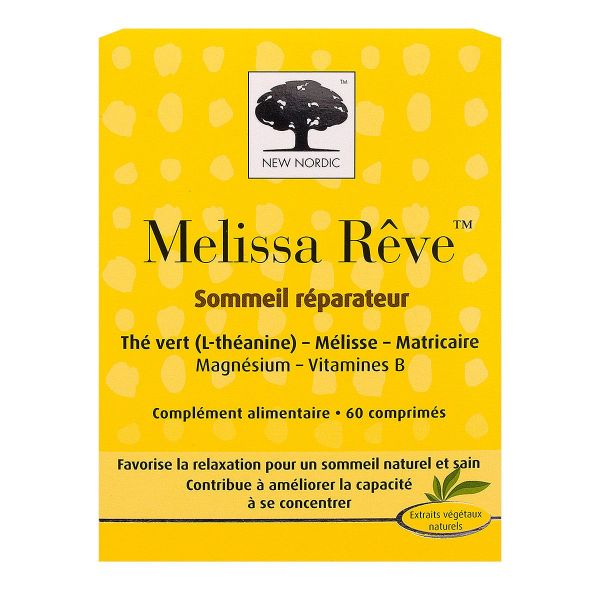 Melissa Rêve sommeil réparateur 60 comprimés