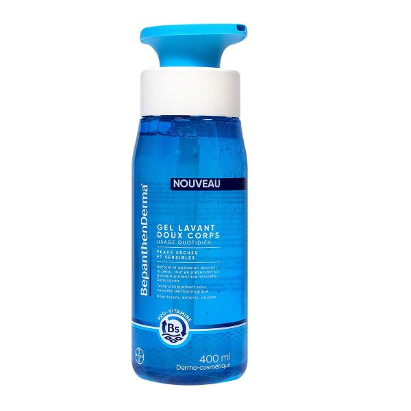 BepanthenDerma gel lavant doux corps 400ml